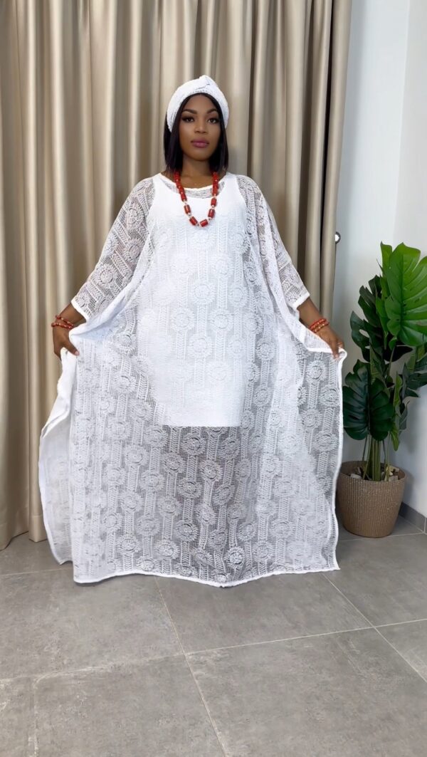 White lace bubu