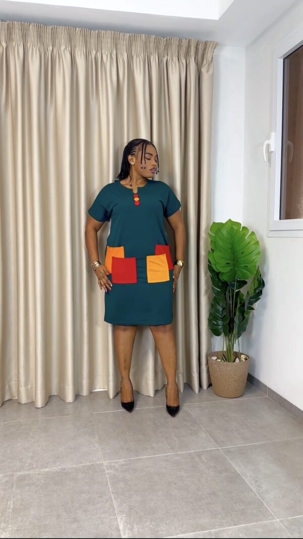 Statement pockets dress