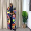 Long Ankara kimono