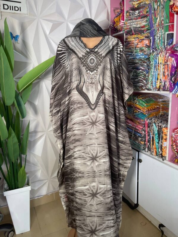 Chiffon maxi bubu with Scarf 002