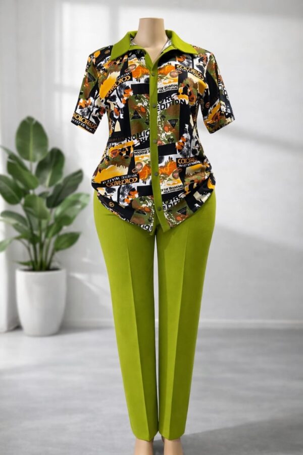 Chic Printed 2-Piece  set