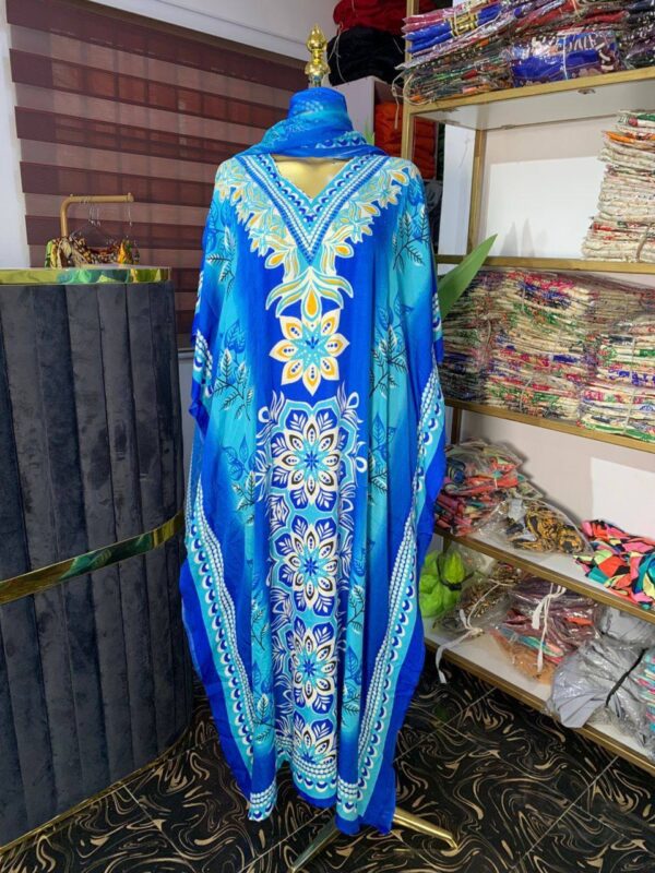Chiffon bubu with scarf 0019