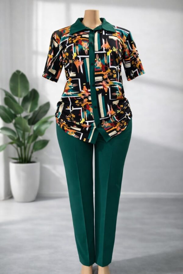 Chic printed 2-piece set