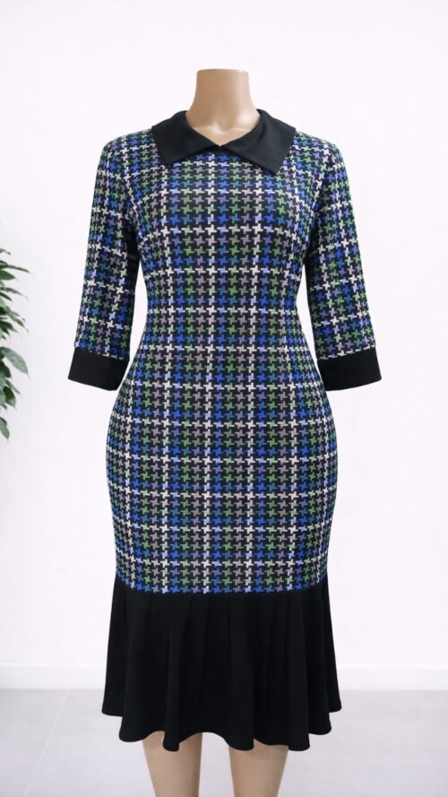 747d5d1a-2873-4a99-bc94-dd7d9cbf6fde Boss chic flare Hem Dress