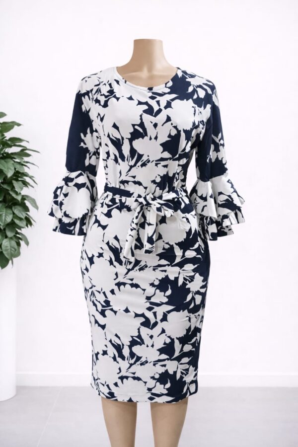 Soft luxe floral Dress