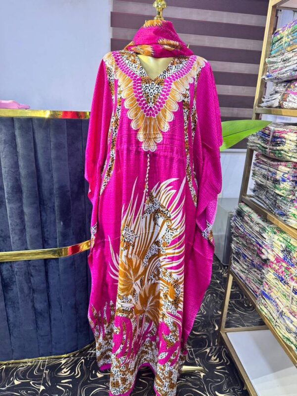 Chiffon bubu with scarf 0020