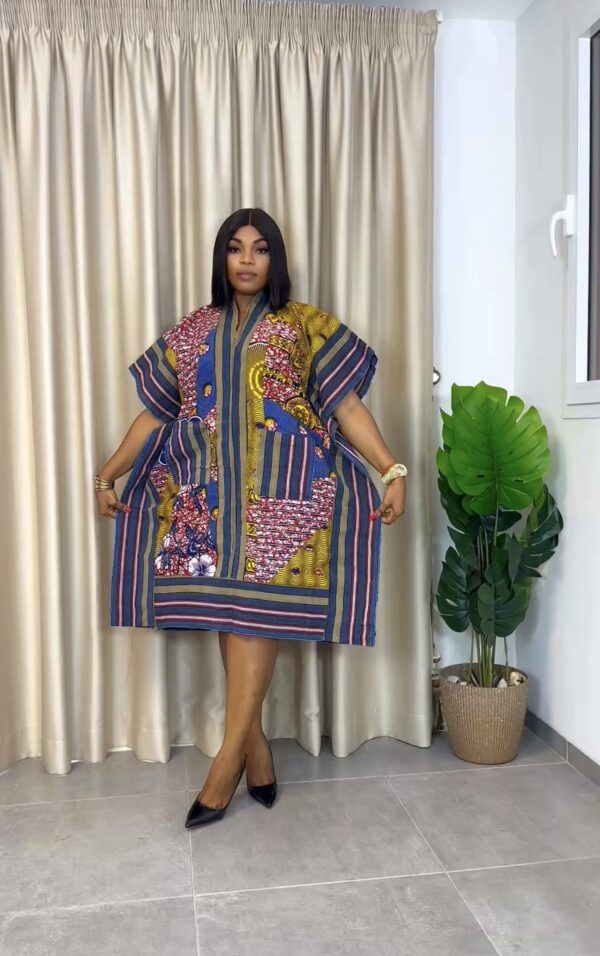 Royal kimono inspired Dress 0050
