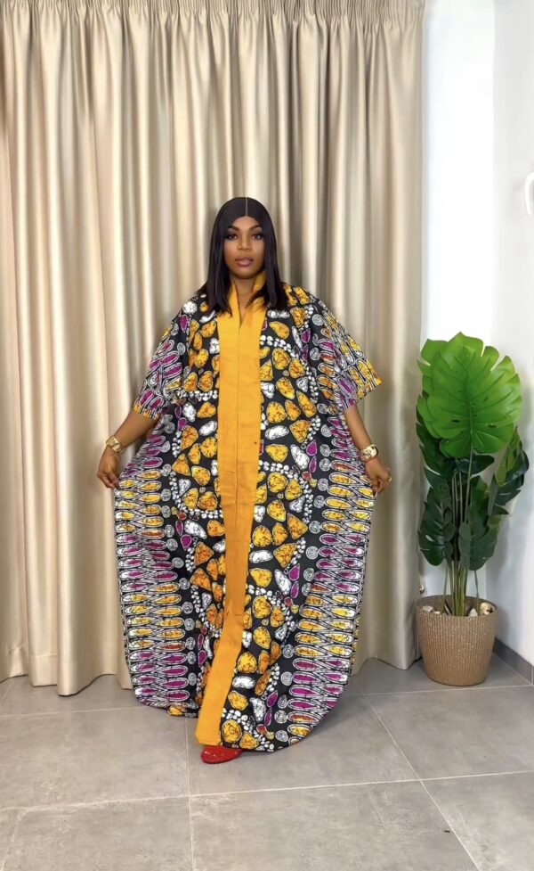 Long Bubu with Aso-Oke 004
