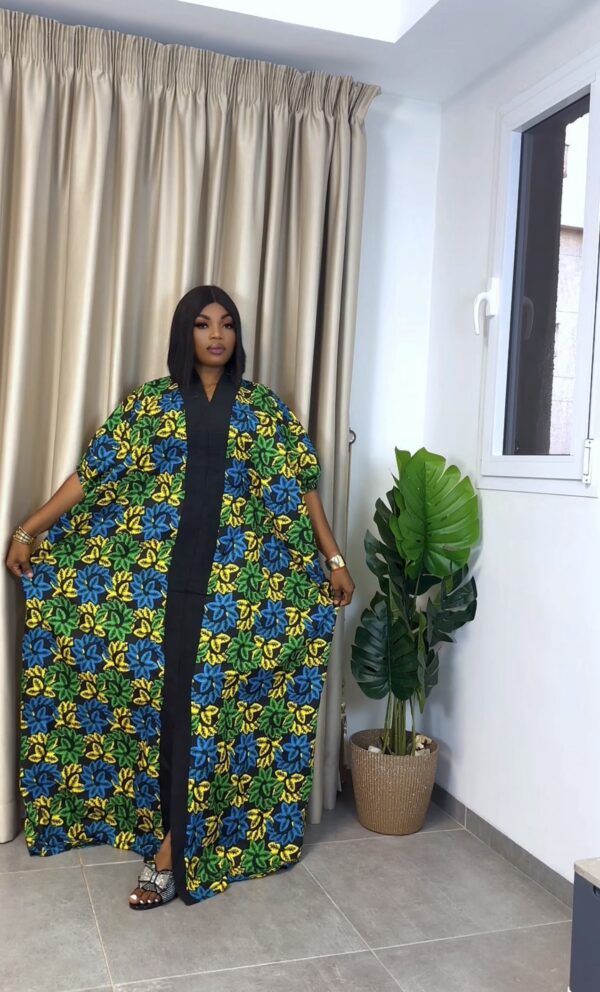 Long Bubu with Aso -Oke