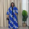 Ankara kimono blue