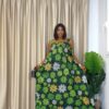Floral Bubu green