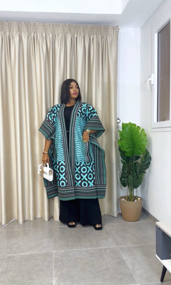 Long Royal Mosaic Kimono 001