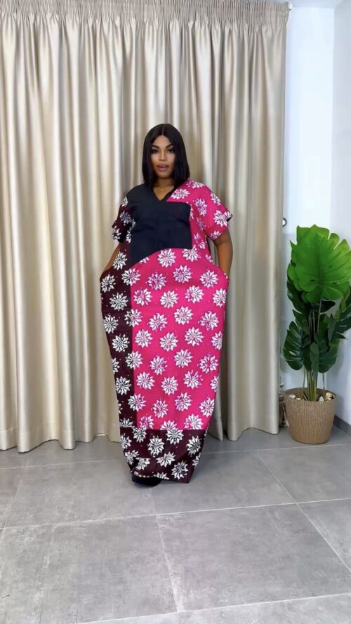 Cotton Ankara dress
