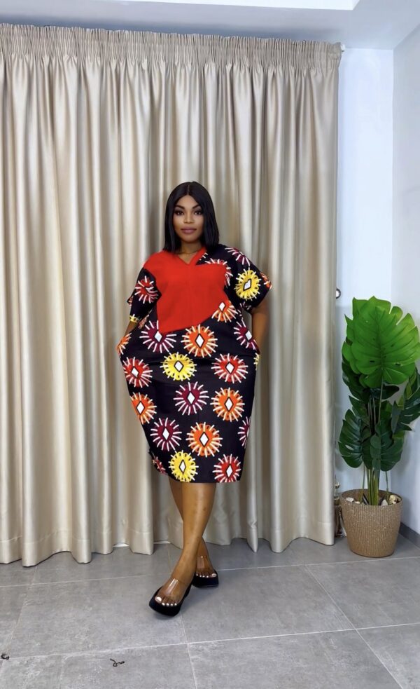 Short Ankara cotton