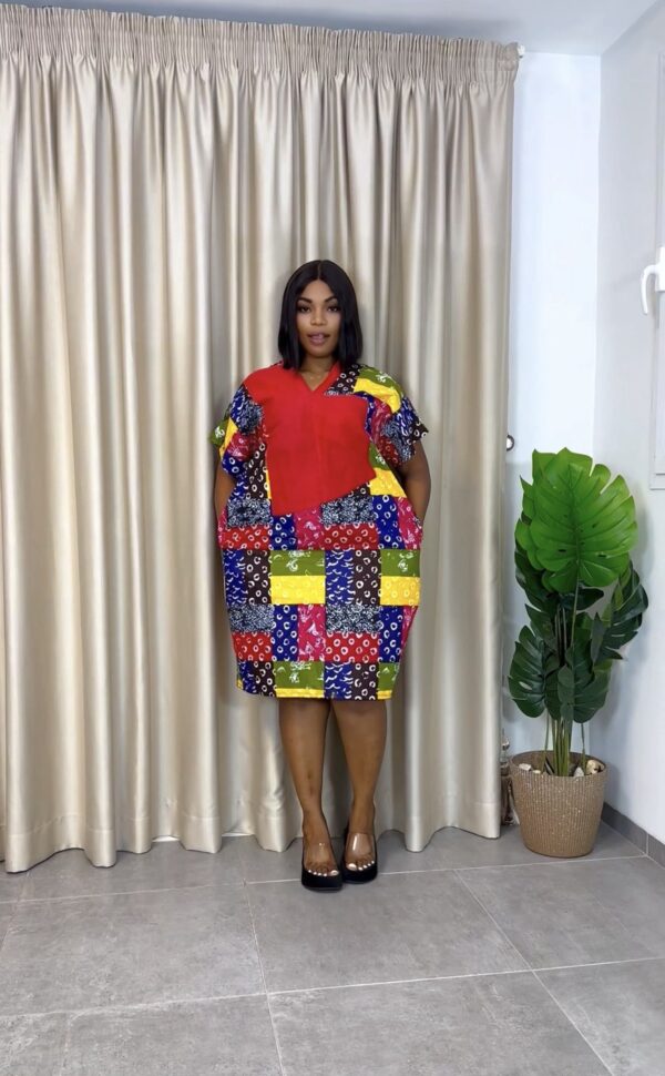 Short Ankara cotton