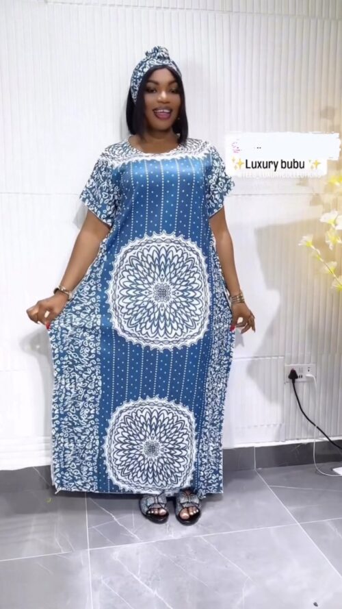 Blue and white Bubu