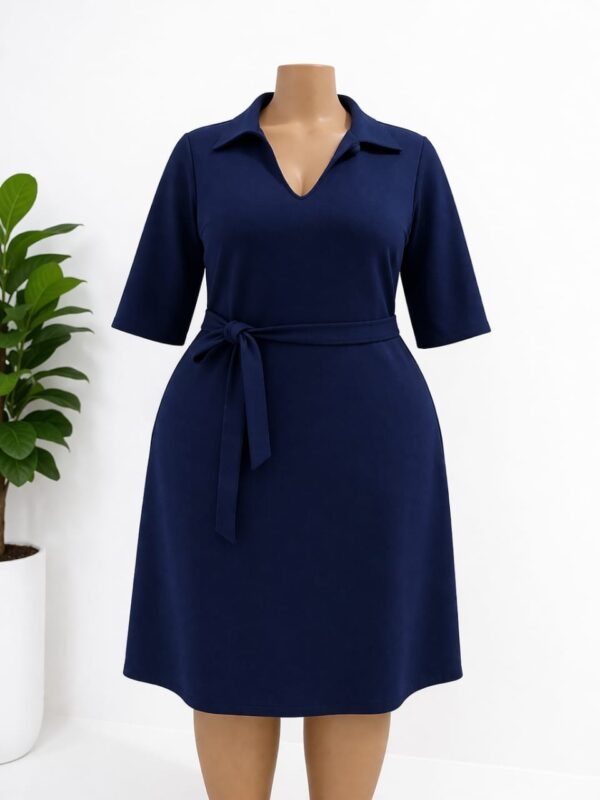 Luxe flare office dress