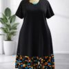 Luxe flare office dress