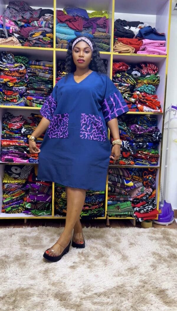 Pocket patch Dress 002