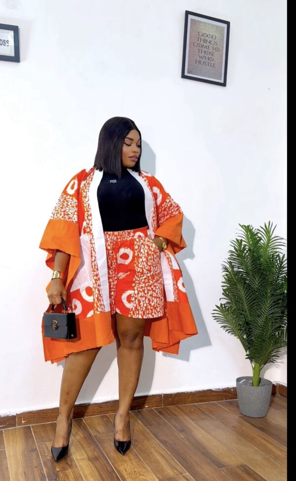 Kimono two-piece short set